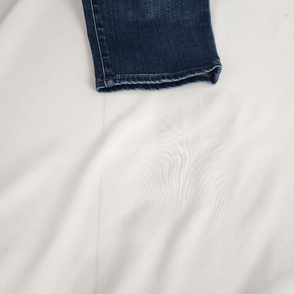 Express Mens Hyper Stretch Skinny Jeans 38x32 Blue Denim - Picture 7 of 16